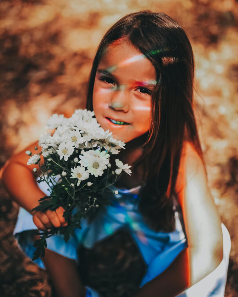 Guided visualization supporting inner child healing and emotional balance
