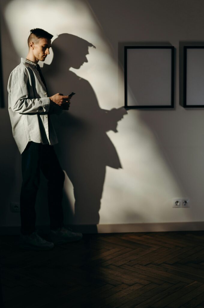 Shadow work session using journaling and self reflection for awareness