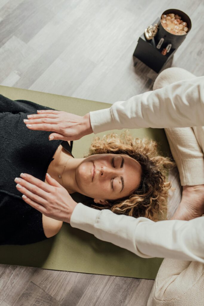Spiritual healing Sacramento energy session